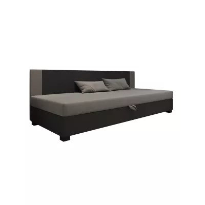 Čalouněná jednolůžková postel 90x195 ARIADNA BIZ 1 - šedá / světle šedá