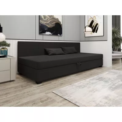 Čalouněná jednolůžková postel 90x195 ARIADNA BIZ 1 - šedá