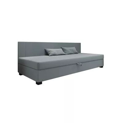 Čalouněná jednolůžková postel 90x195 ARIADNA BIZ 1 - modrošedá