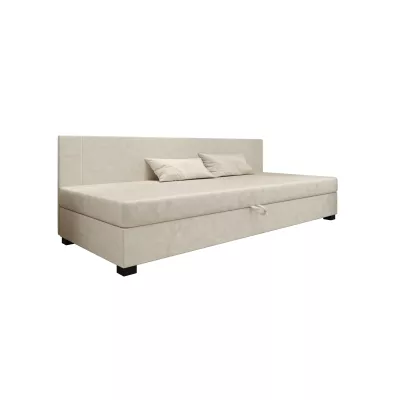 Čalouněná jednolůžková postel 90x195 ARIADNA BIZ 1 - ecru
