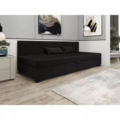 Čalouněná jednolůžková postel 90x195 ARIADNA BIZ 1 - grafitová