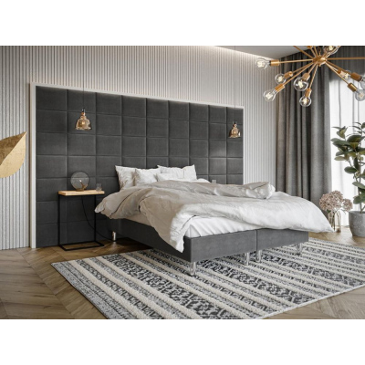 VÝPRODEJ - Čalouněný nástěnný panel 40x30 PAG - šedá