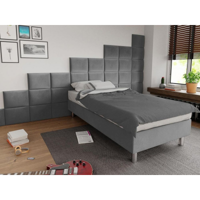 VÝPRODEJ - Čalouněný nástěnný panel 40x30 PAG - šedá