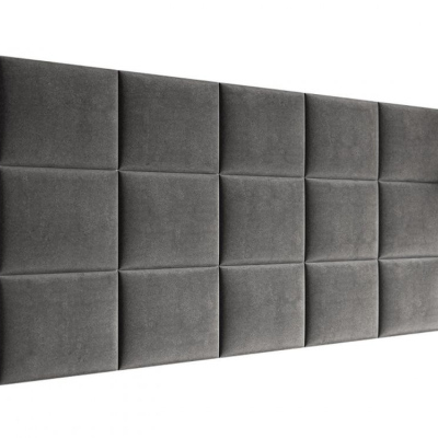 VÝPRODEJ - Čalouněný nástěnný panel 40x30 PAG - šedá