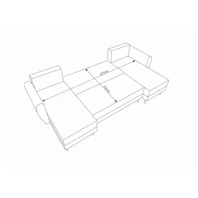 VÝPRODEJ - Sedací souprava do U PIVEK - žlutá