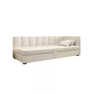 Jednolůžková postel 80x195 MANKA PLUS 1 - ecru