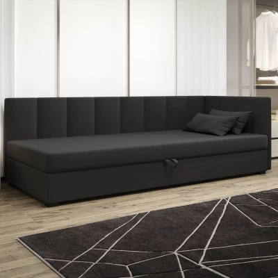 Jednolůžková postel 90x195 MANKA PLUS 2 - šedá