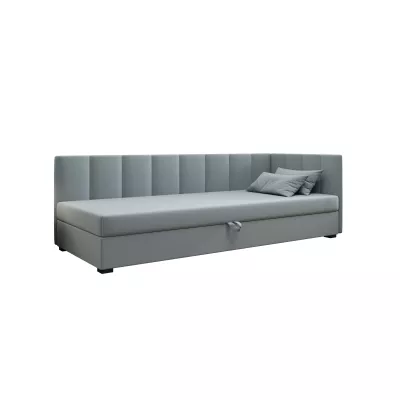 Jednolůžková postel 90x195 MANKA PLUS 2 - modrošedá