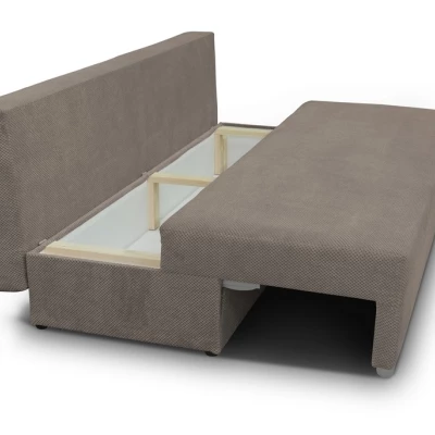 Rozkládací pohovka AFRODITA - světle hnědá