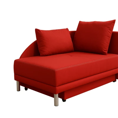 Dětská rozkládací pohovka ANASTAZJA - červená, pravá