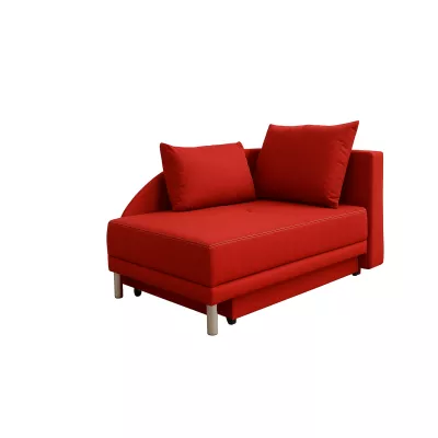 Dětská rozkládací pohovka ANASTAZJA - červená, pravá