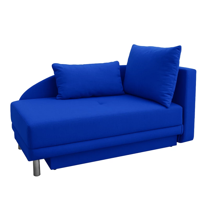 Dětská rozkládací pohovka ANASTAZJA - modrá, pravá