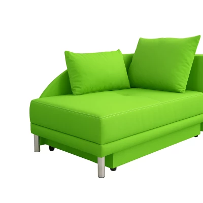 Dětská rozkládací pohovka ANASTAZJA - světle zelená, pravá