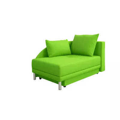 Dětská rozkládací pohovka ANASTAZJA - světle zelená, pravá