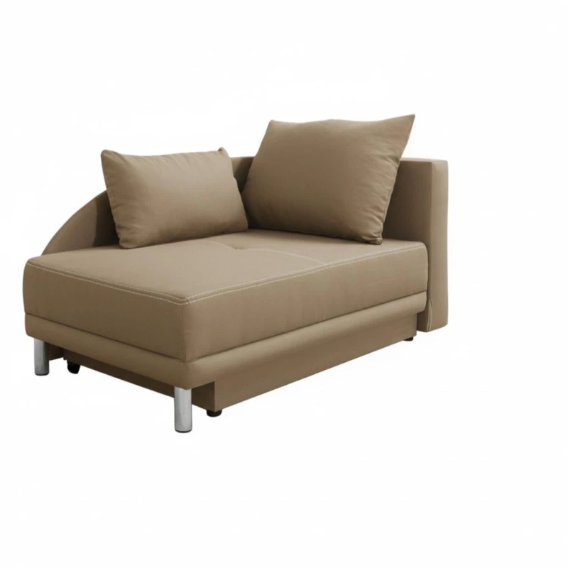 Dětská rozkládací pohovka ANASTAZJA - cappuccino, pravá