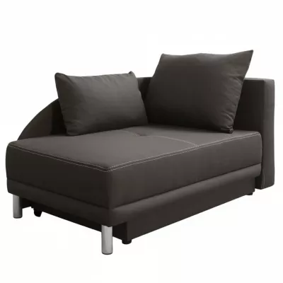 Dětská rozkládací pohovka ANASTAZJA - tmavě šedá, pravá