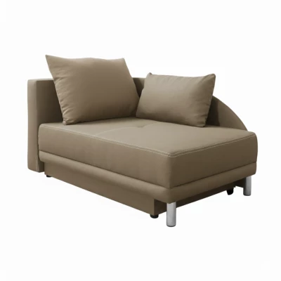 Dětská rozkládací pohovka ANASTAZJA - světle hnědá, levá