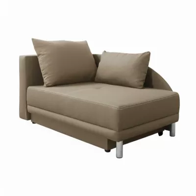 Dětská rozkládací pohovka ANASTAZJA - světle hnědá, levá