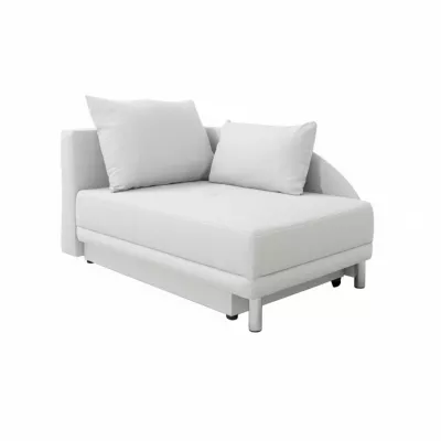 Dětská rozkládací pohovka ANASTAZJA - bílá, levá