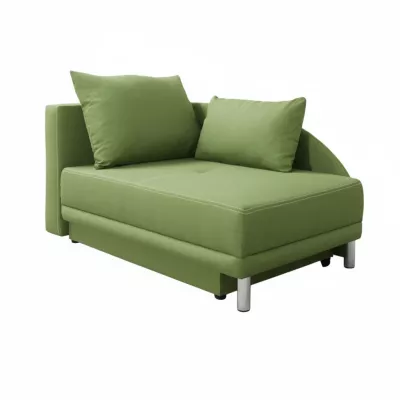 Dětská rozkládací pohovka ANASTAZJA - zelená, levá