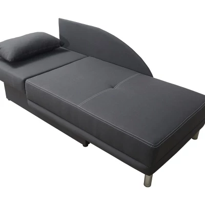 Dětská rozkládací pohovka ANASTAZJA - oranžová, levá