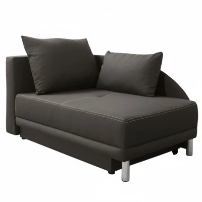 Dětská rozkládací pohovka ANASTAZJA - tmavě šedá, levá