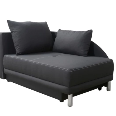 Dětská rozkládací pohovka ANASTAZJA - šedá, levá