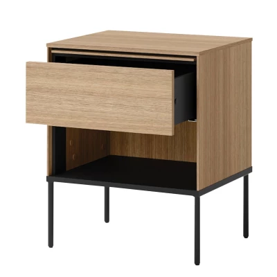 Noční stolek ANACORTES - dub