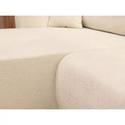 Rozkládací rohová sedačka s úložným prostorem YAKIMA - bílá