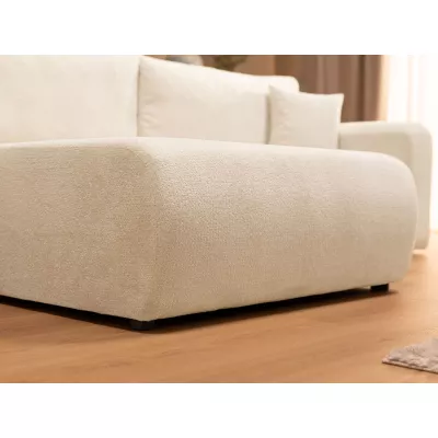 Rozkládací rohová sedačka s úložným prostorem YAKIMA - béžová 1