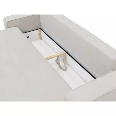 Dvoumístná pohovka s úložným prostorem BELLEVUE - špinavá bílá