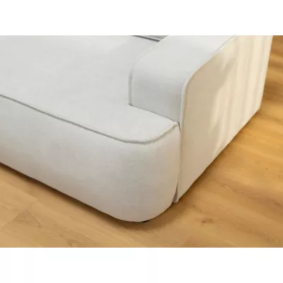 Dvoumístná pohovka s úložným prostorem BELLEVUE - špinavá bílá