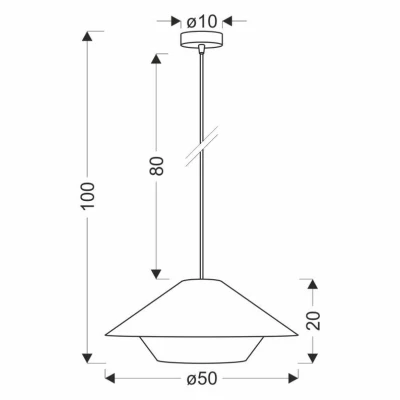 Závěsné osvětlení AFRICA - 1xE27, 40W, 50cm, kulaté, černé / béžové / bílé