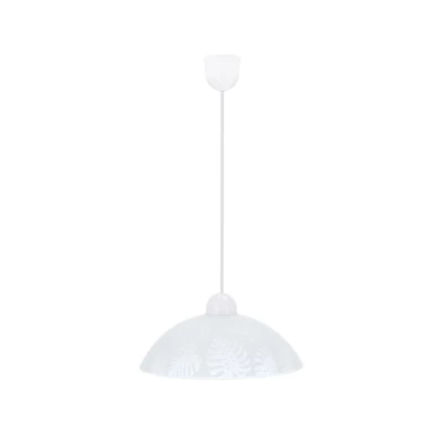 Závěsné moderní svítidlo ALCARA - 1xE27, 60W, bílé