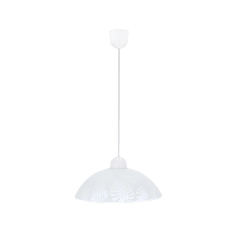 Závěsné moderní svítidlo ALCARA - 1xE27, 60W, bílé