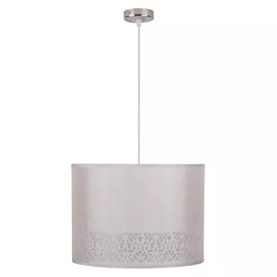 Závěsný moderní lustr ARABESCA - 1xE27, 60W, krémový