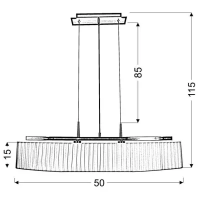 Závěsné svítidlo nad jídelní stůl BERG - 2xE14, 40W, patina / bílé