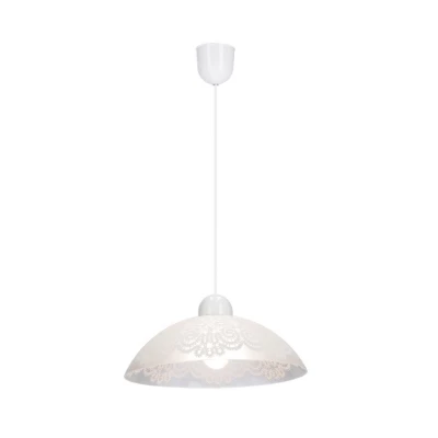 Závěsné osvětlení BILBAO - 1xE27, 60W, bílé