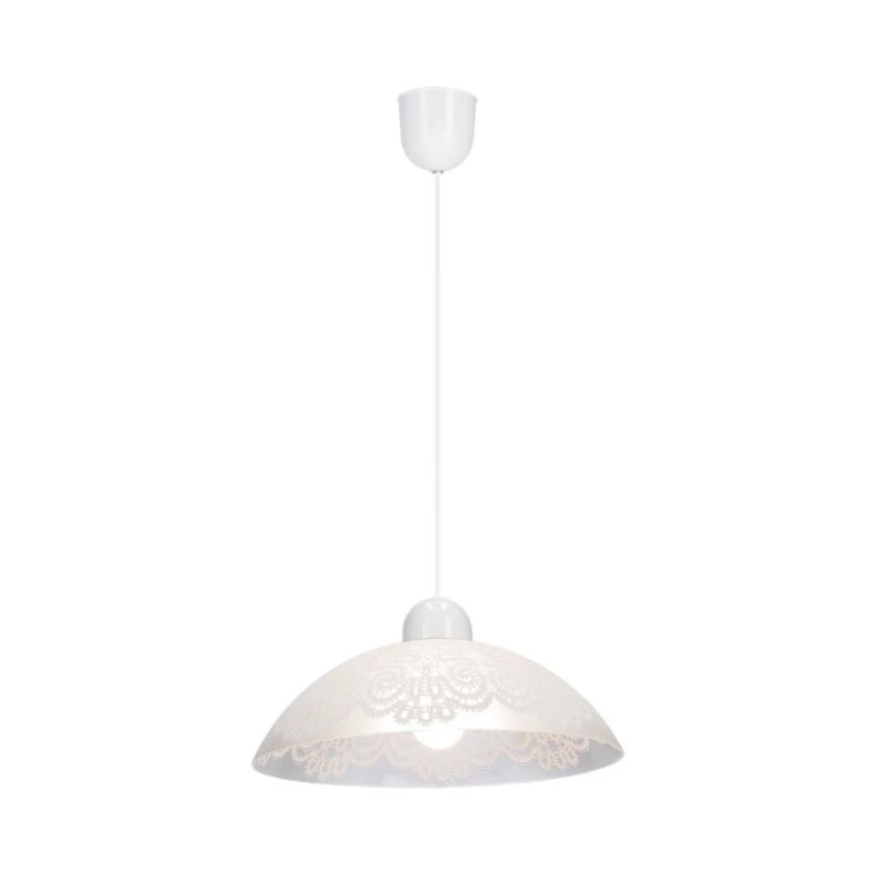 Závěsné osvětlení BILBAO - 1xE27, 60W, bílé