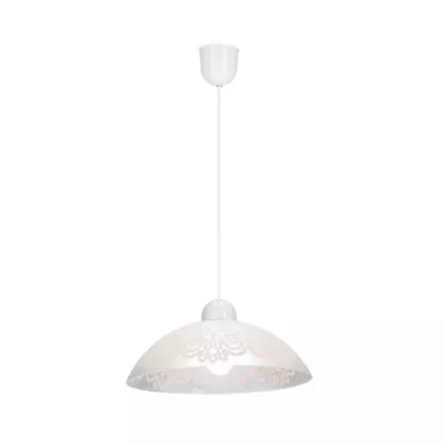 Závěsné osvětlení BILBAO - 1xE27, 60W, bílé