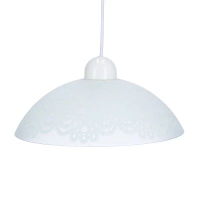 Závěsné osvětlení BILBAO - 1xE27, 60W, bílé