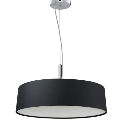 Moderní závěsné světlo na lanku BLUM - 3xE27, 60W, černé