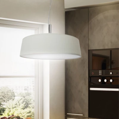 Moderní závěsné světlo na lanku BLUM - 3xE27, 60W, krémové