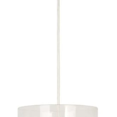 Závěsné moderní osvětlení BRANDO - 1xE27, 60W, chromované / čiré