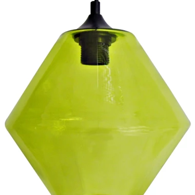 Závěsné moderní osvětlení BREMEN - 1xE27, 60W, zelené