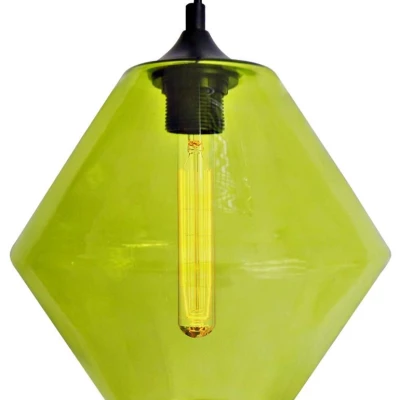 Závěsné moderní osvětlení BREMEN - 1xE27, 60W, zelené