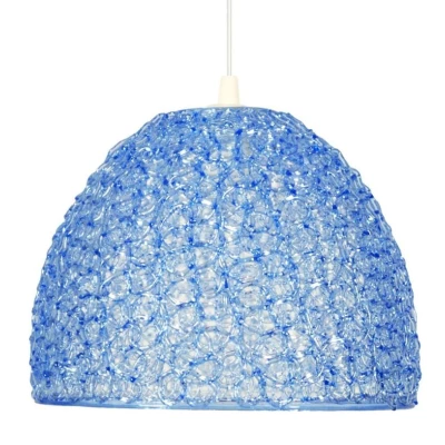 Závěsné moderní svítidlo CANARIA - 1xE27, 60W, modré