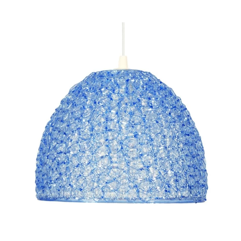 Závěsné moderní svítidlo CANARIA - 1xE27, 60W, modré