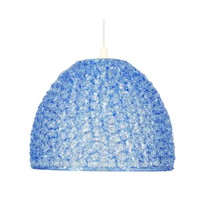 Závěsné moderní svítidlo CANARIA - 1xE27, 60W, modré