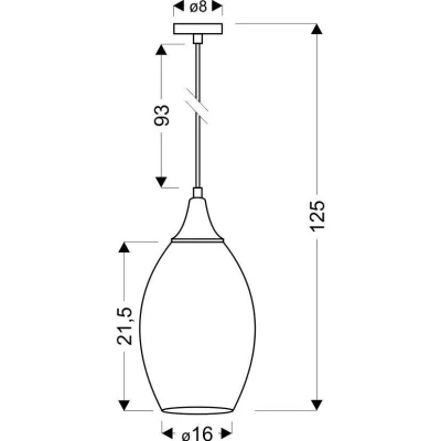 Závěsné moderní osvětlení CELIA - 1xE27, 60W, stříbrné